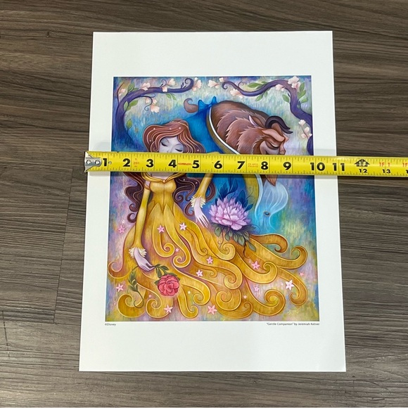 Jeremiah Ketner Disney Beauty And The Beast Gentle Companion Print Missing Frame - Picture 15 of 16